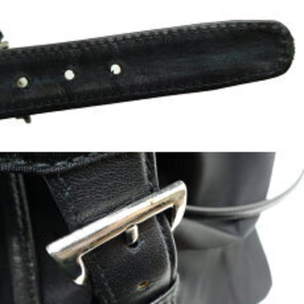 Prada Chain Backpack Daypack Nero Black - Picture 8 of 9